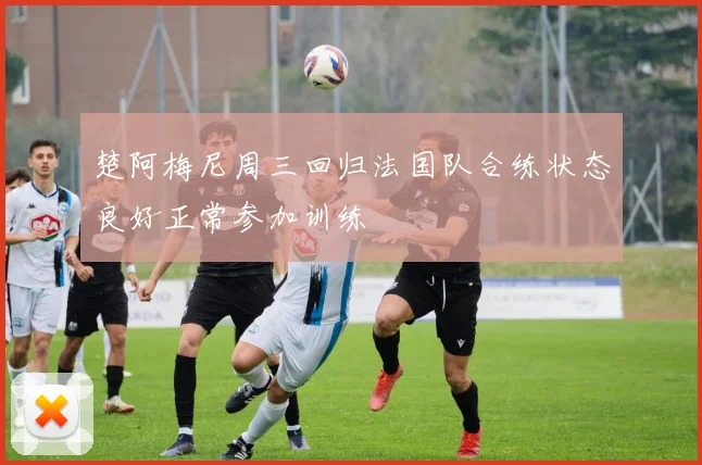 楚阿梅尼周三回归法国队合练状态良好正常参加训练